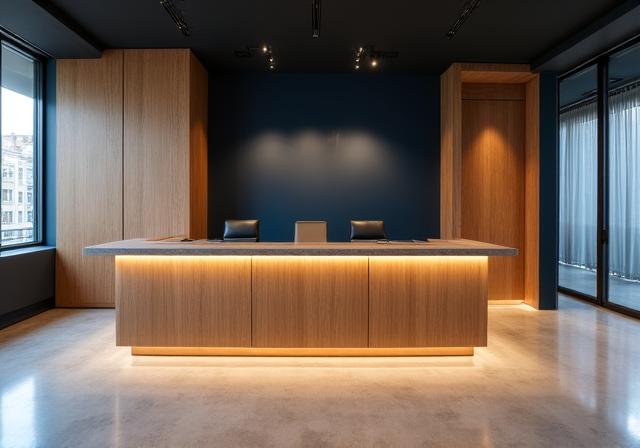 Kommerzieller Fit-Out eines Boutique-Büros